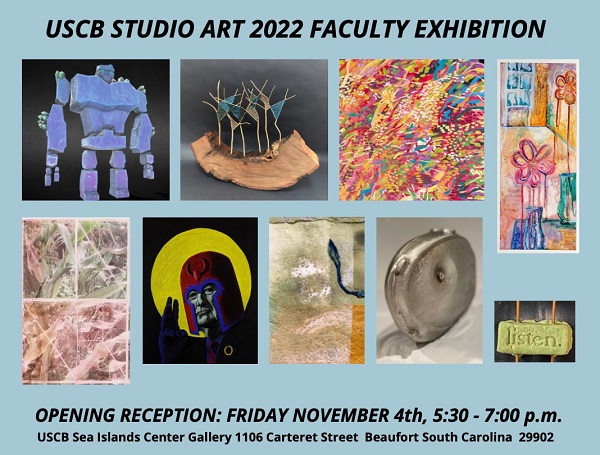 USCB Studio Art Faculty Reception 2022
