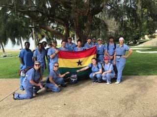USCB Nursing Students in Ghana